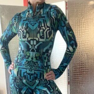 Badinka Short Circuit Long Sleeve Onesie